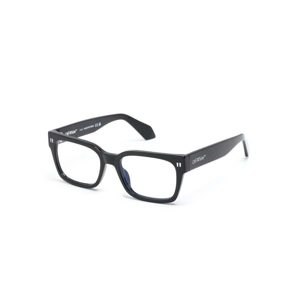 NWT Off-White Style 53 Black Square 55mm Eyeglasses